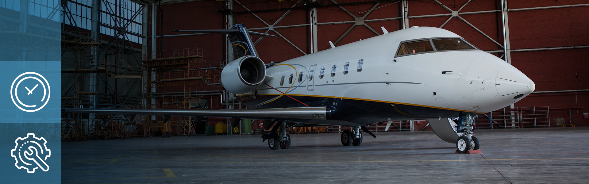 Bombardier Challenger with installation time line art Bombardier Challenger with installation time line art